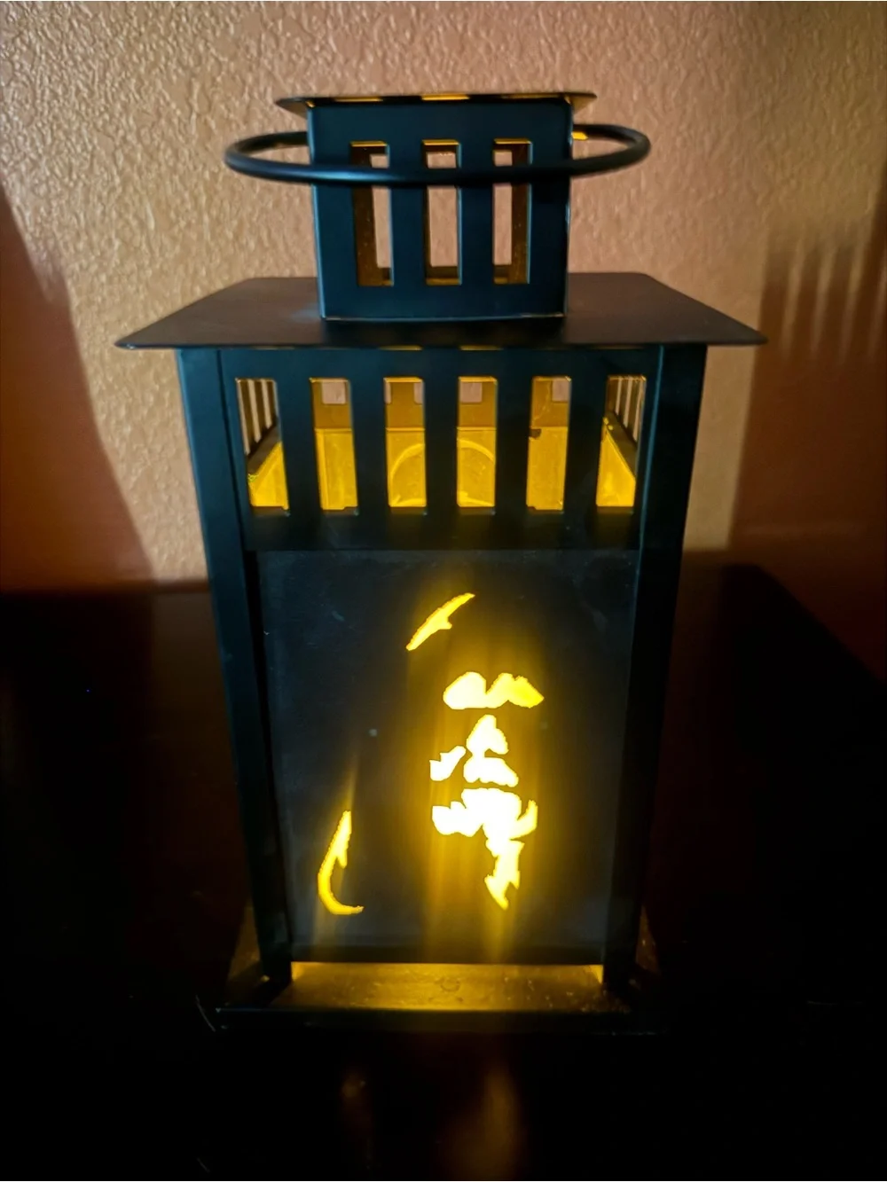 Star Wars Villains 4 sided Black Metal Decorative Lantern